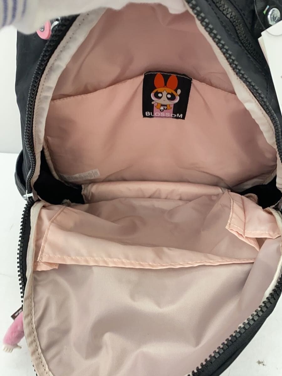 Kipling Backpack Polyester Black Pink 6