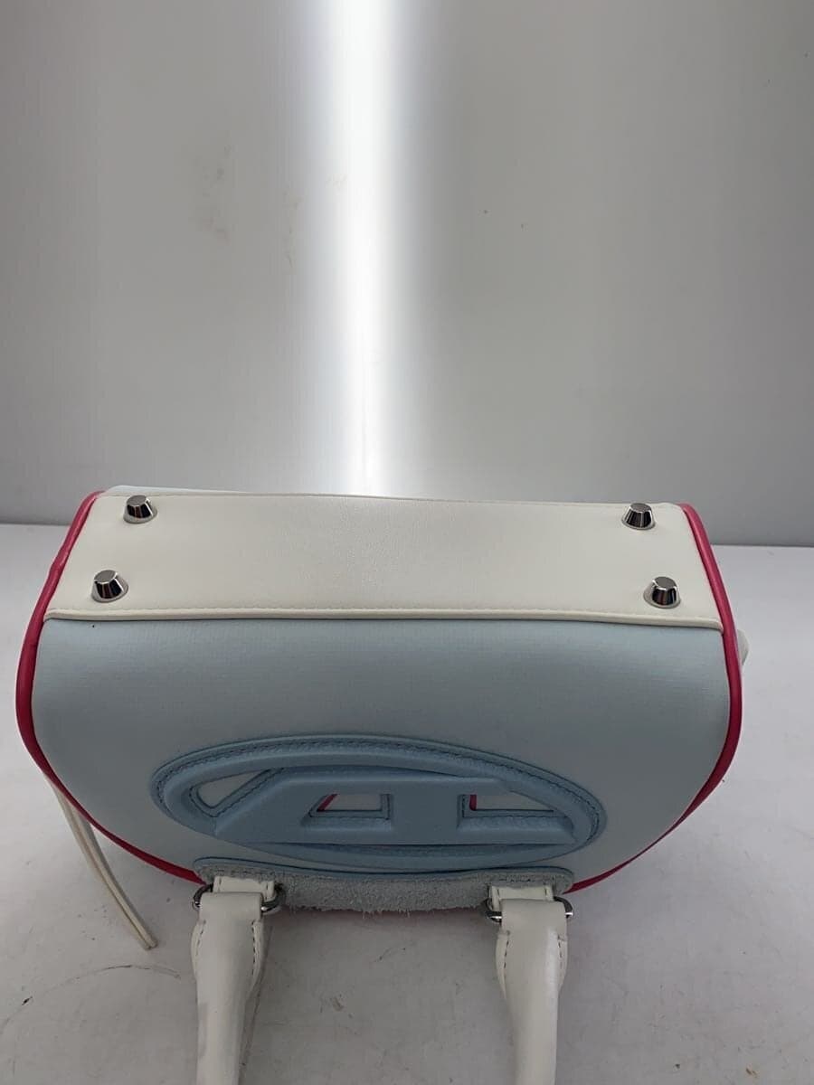 DIESEL1DR DOME CROSSBODY Shoulder Bag PVC BLU 4