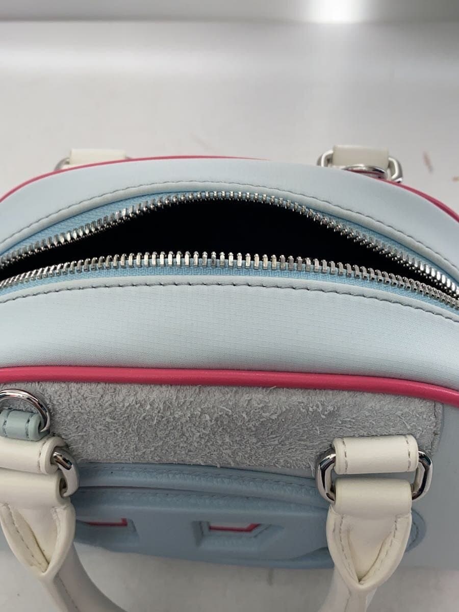 DIESEL1DR DOME CROSSBODY Shoulder Bag PVC BLU 6