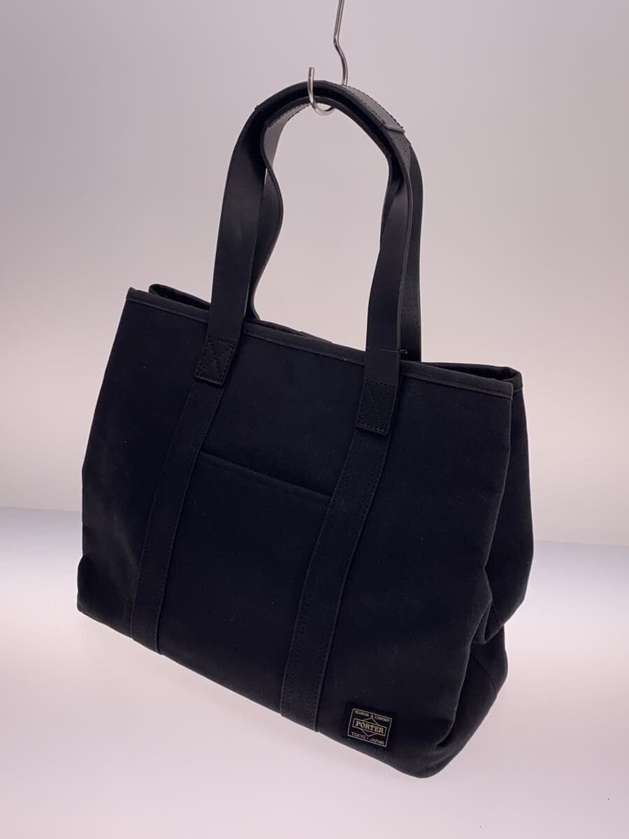 PORTER Tote Bag Canvas BLK 2
