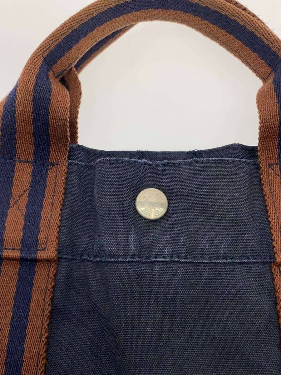 HERMES Fourre-Tout Tote Bag NVY 8