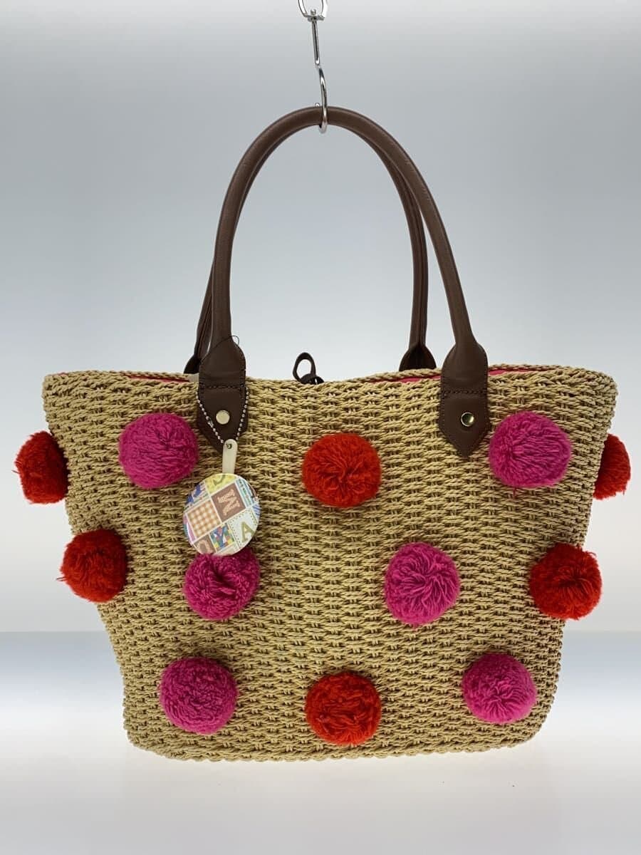 Samantha Thavasa Tote Bag CML Solid 3