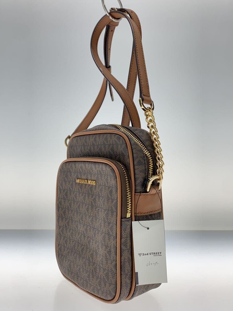 MICHAEL KORS Shoulder Bag PVC BRW Monogram 35F1GTVC2B 2