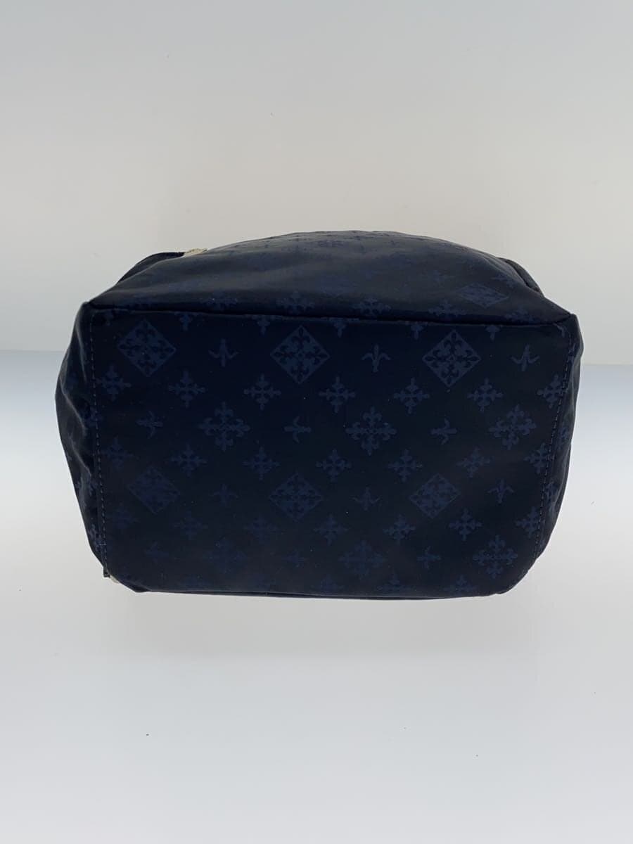 russet Backpack Nylon BLK All Over Pattern 4