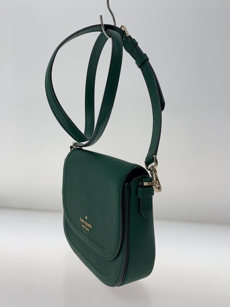 kate spade new york Shoulder Bag Leather GRN Solid 2
