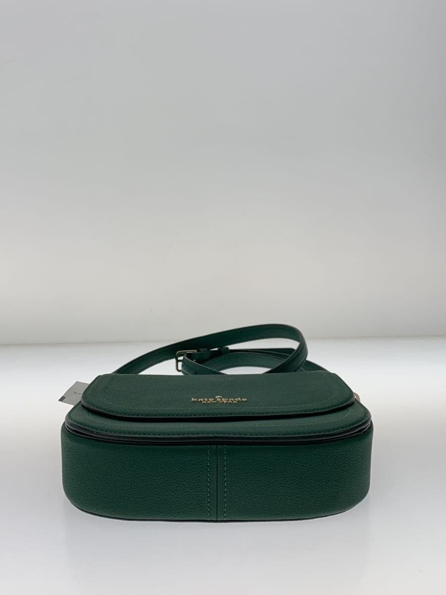 kate spade new york Shoulder Bag Leather GRN Solid 4