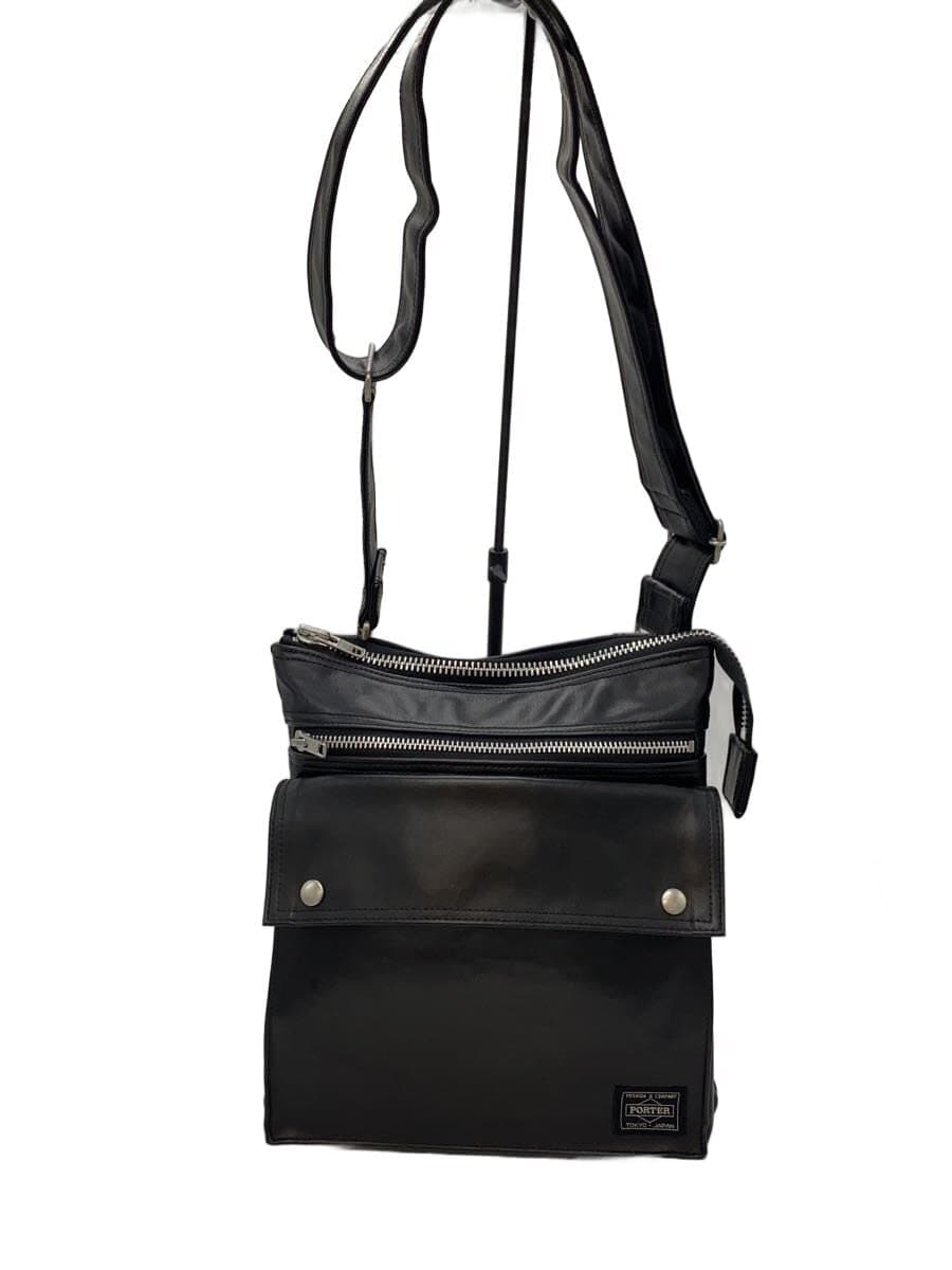 PORTERFREE STYLE Shoulder Bag -- BLK Solid Color