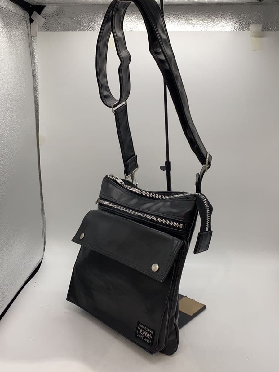 PORTERFREE STYLE Shoulder Bag -- BLK Solid Color 2