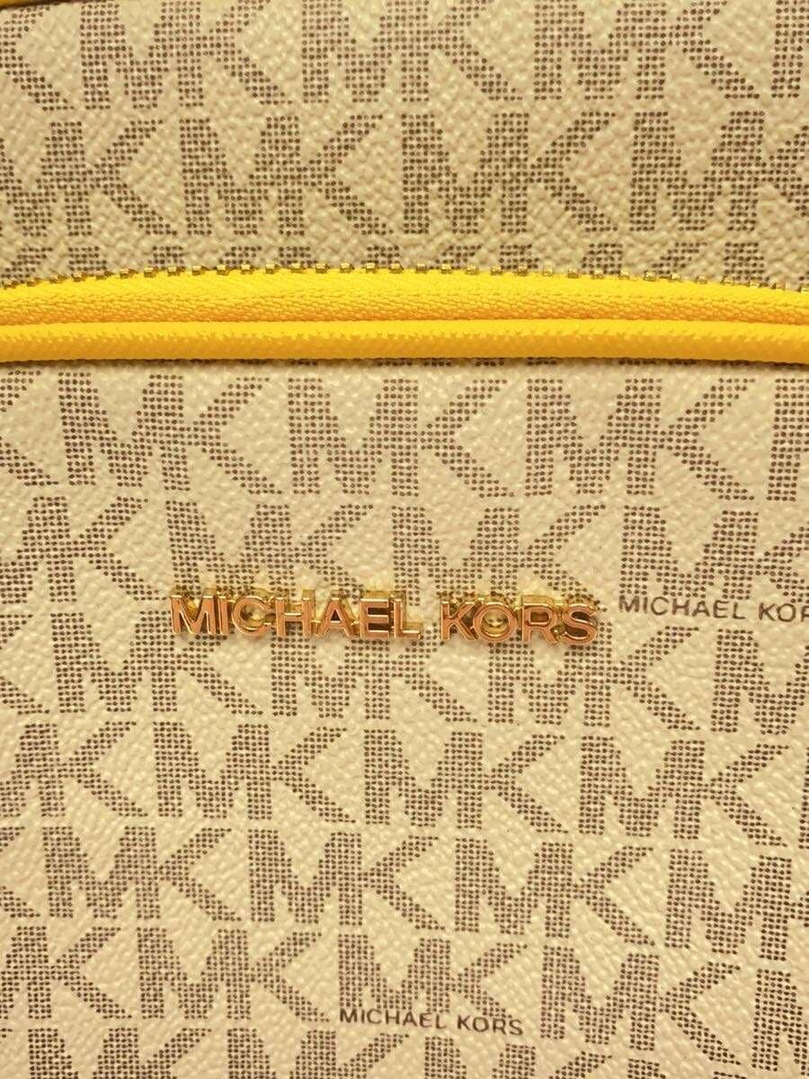 MICHAEL KORS Shoulder Bag -- CRM All-over Pattern AV-2302 5