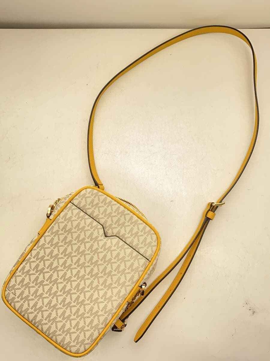 MICHAEL KORS Shoulder Bag -- CRM All-over Pattern AV-2302 7