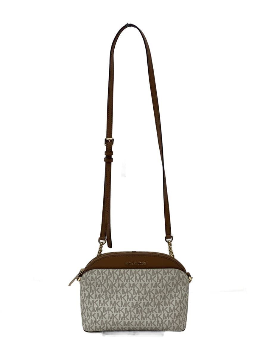 MICHAEL KORS Shoulder Bag Leather BRW All Over Pattern 35T9GTVC2B