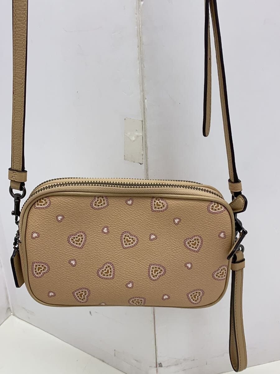 COACH Shoulder Bag Leather Beige 29682 3