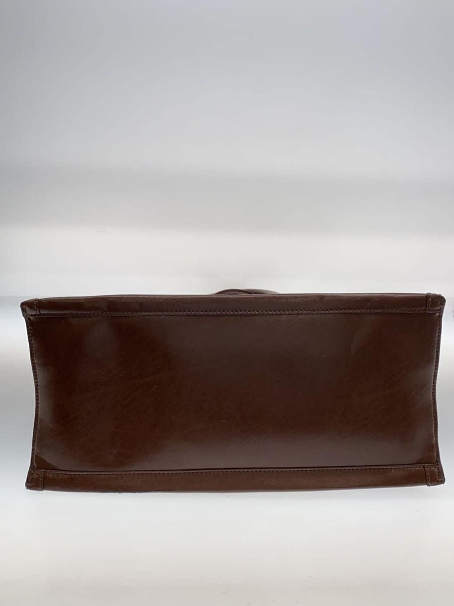 CHARLES&KEITH Tote Bag Leather BRW Solid 4