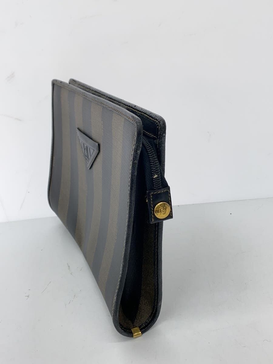 FENDI Clutch Bag Leather 2