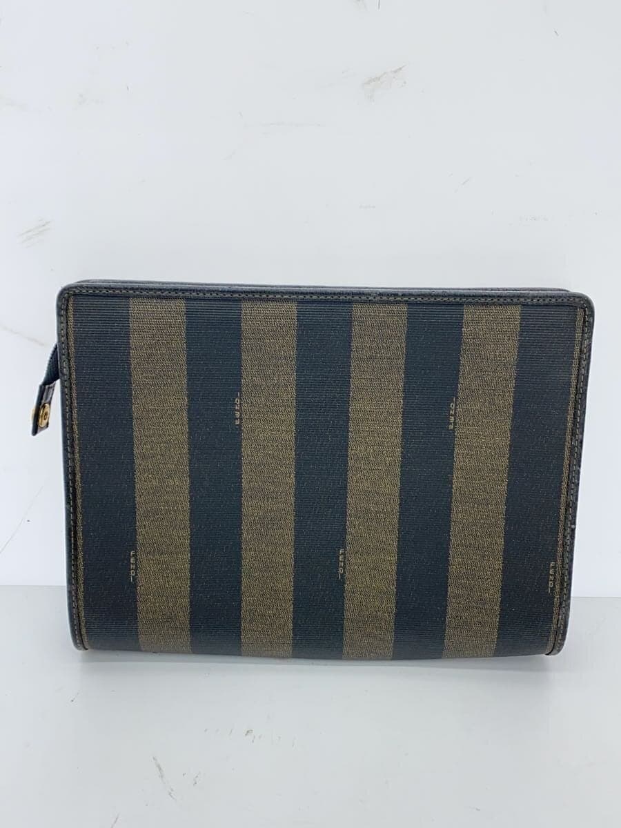 FENDI Clutch Bag Leather 3