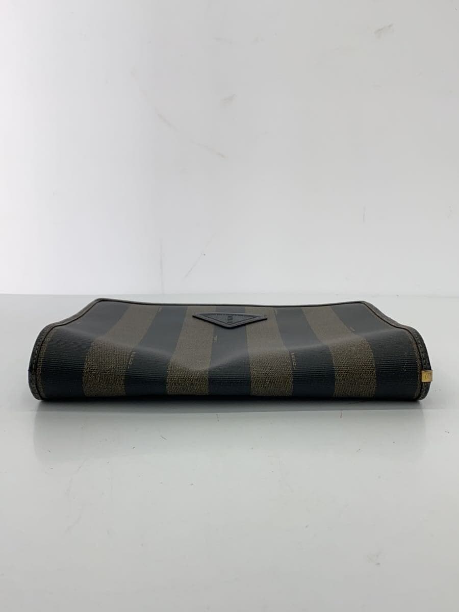 FENDI Clutch Bag Leather 4