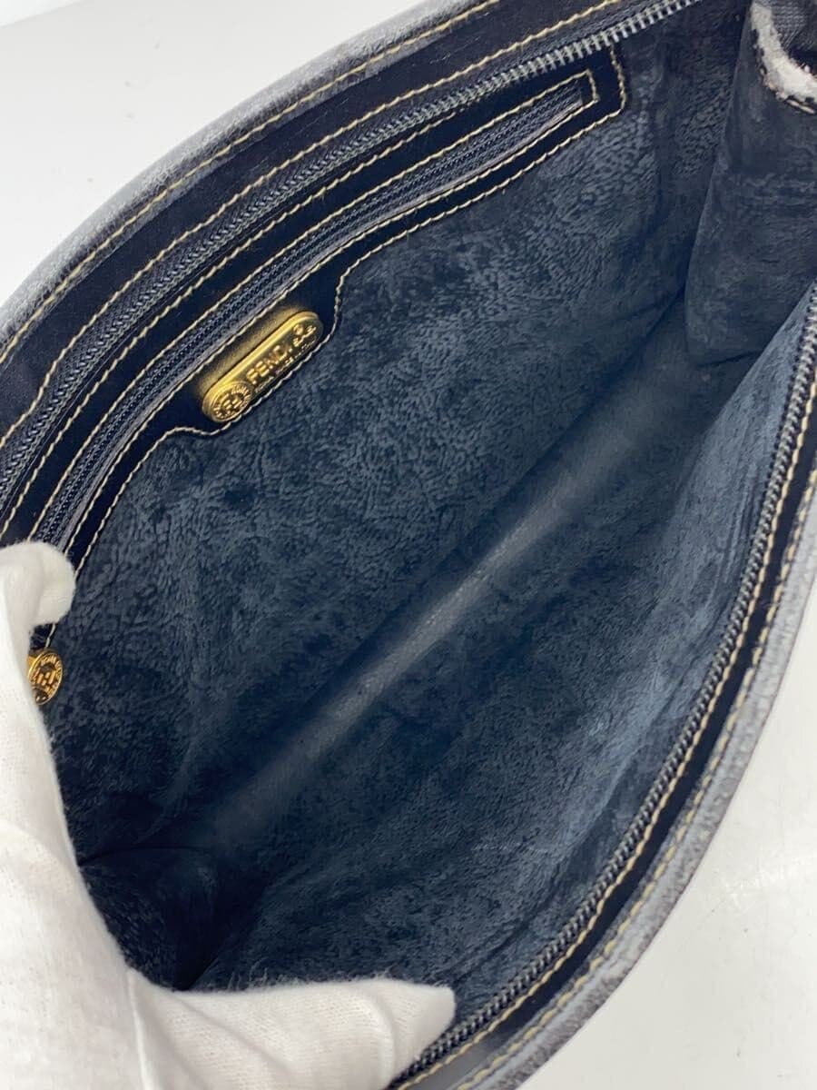 FENDI Clutch Bag Leather 6