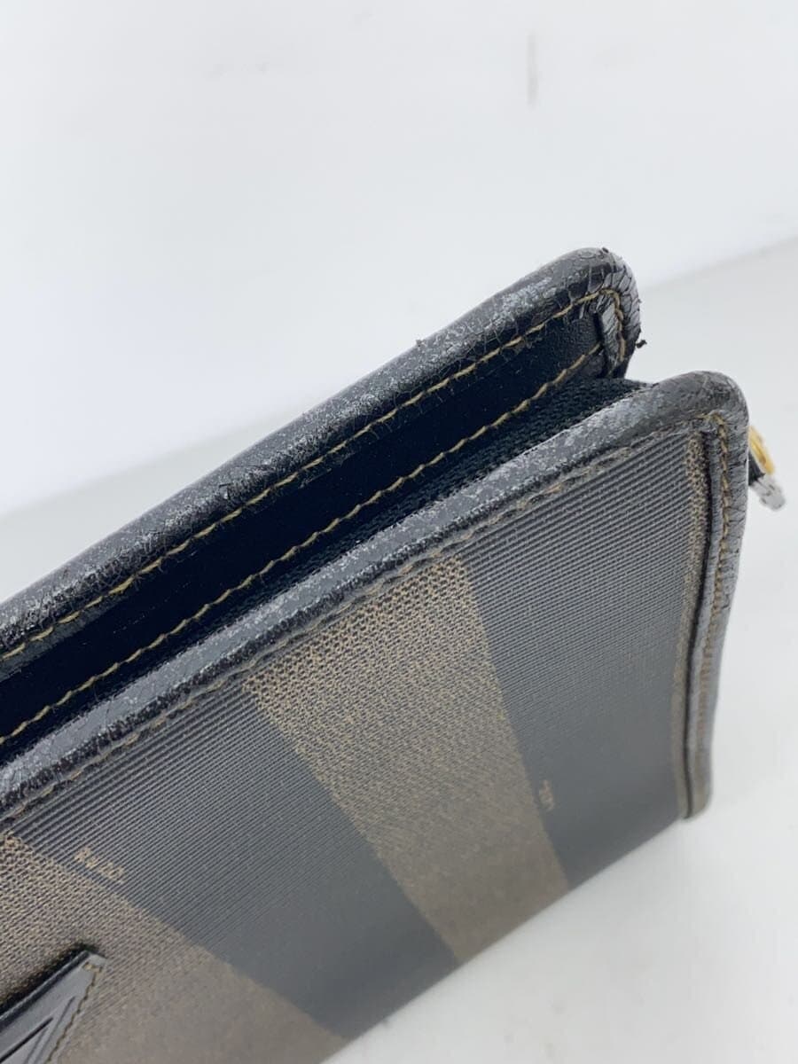 FENDI Clutch Bag Leather 8