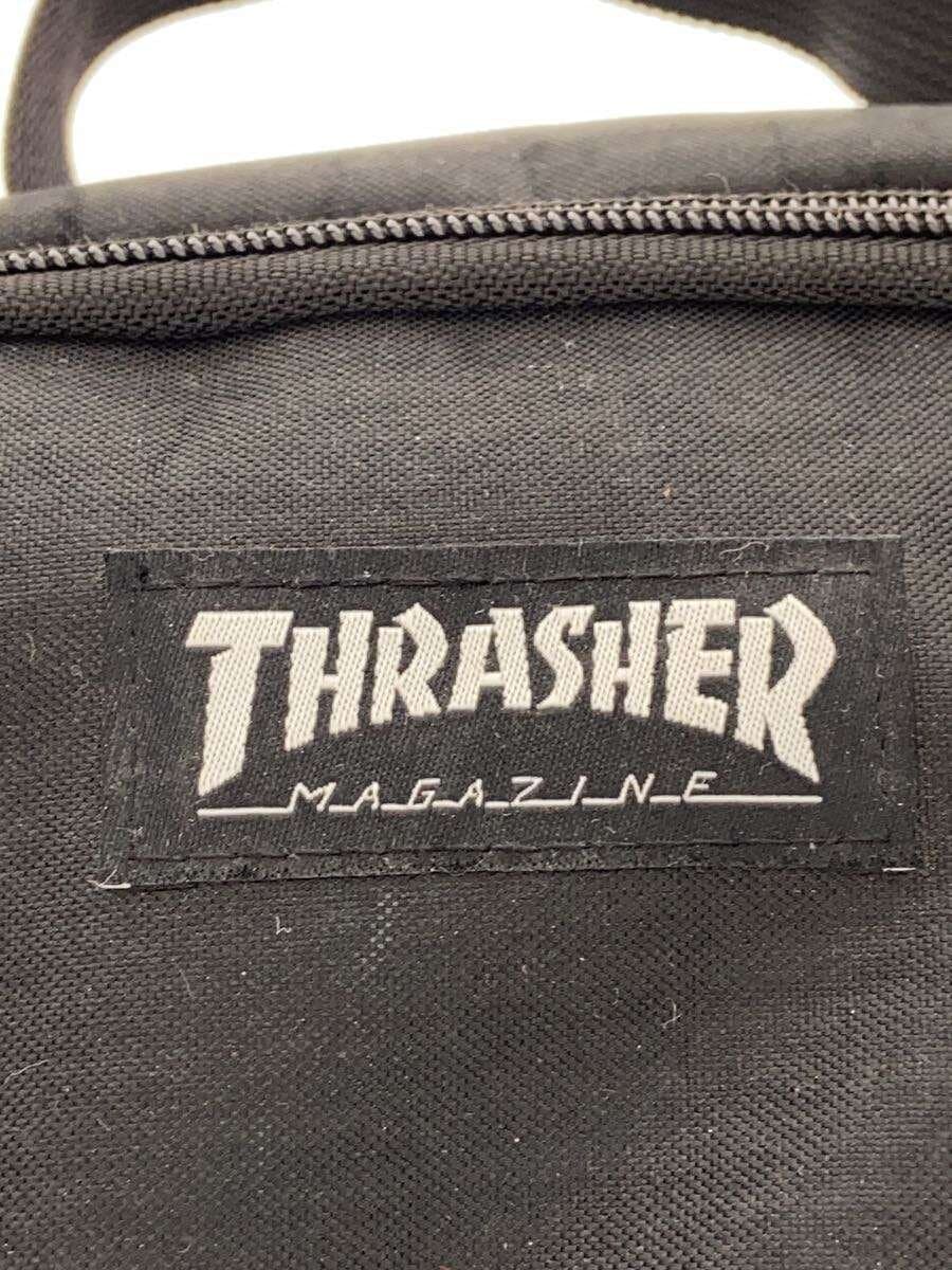 THRASHER Shoulder Bag Polyester BLK Solid 5
