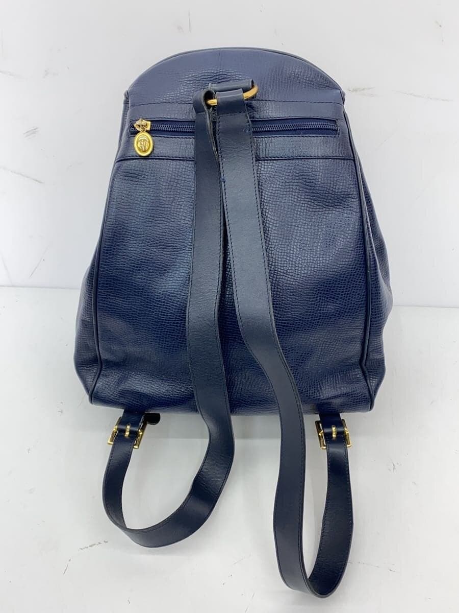 Christian Dior Backpack Leather NVY 3