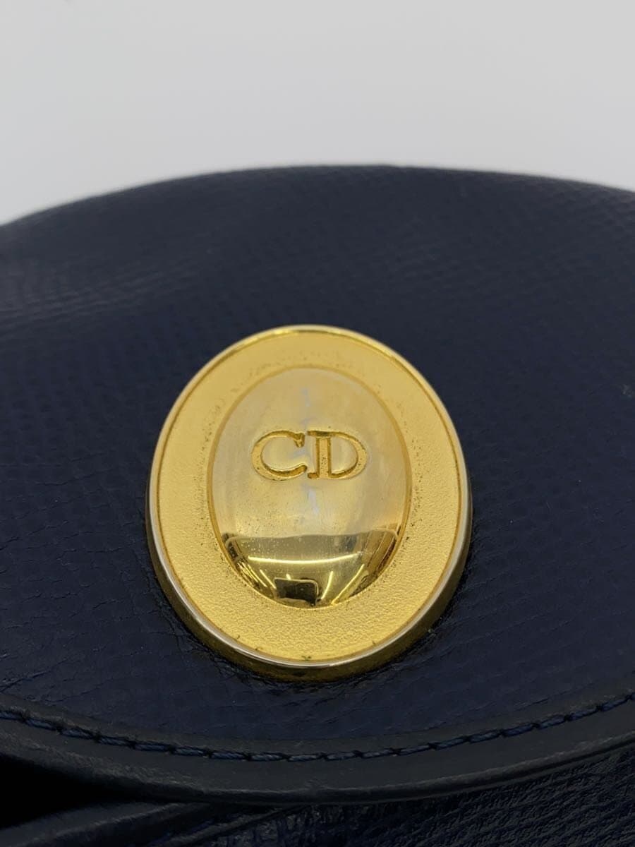 Christian Dior Backpack Leather NVY 5