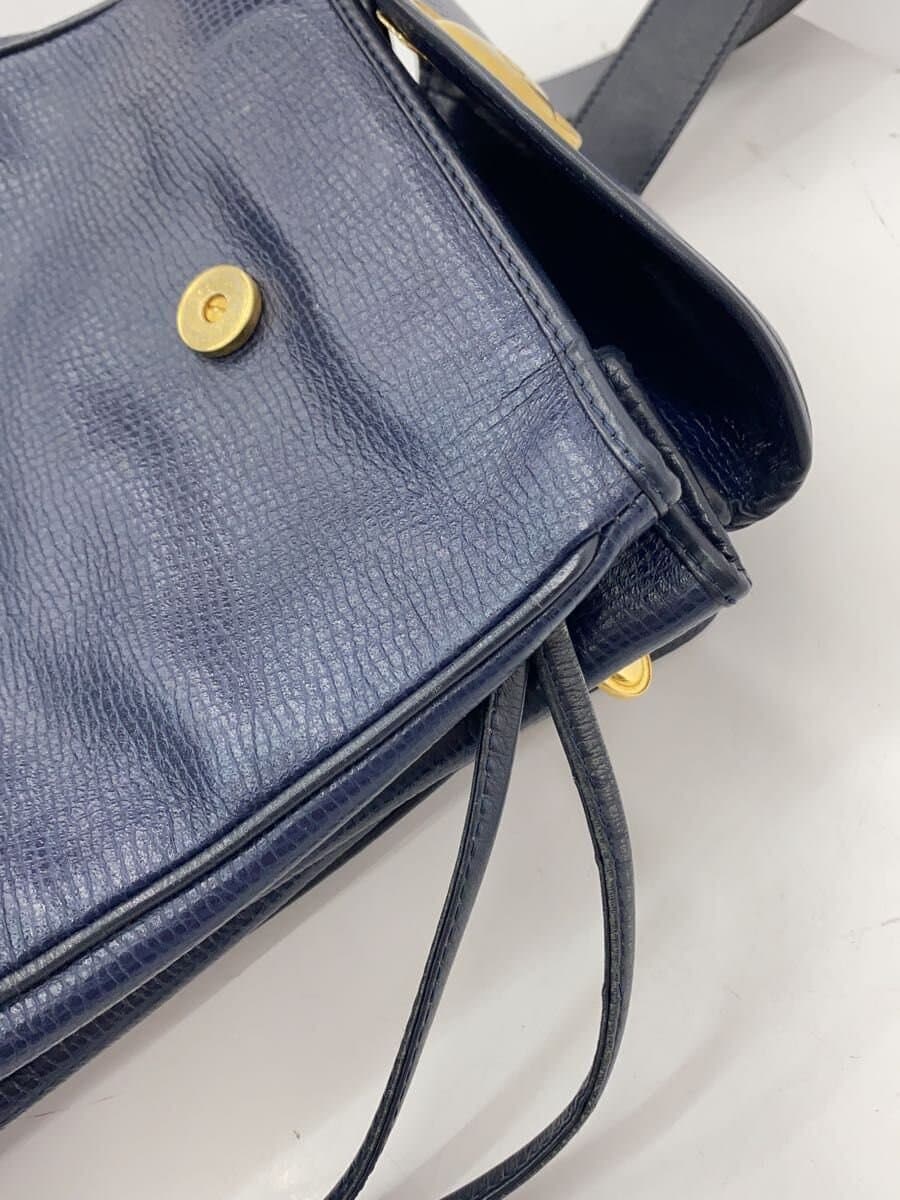 Christian Dior Backpack Leather NVY 9