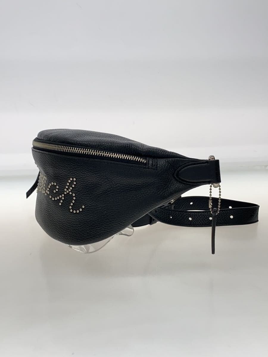 COACH Shoulder Bag Leather Black F88875 2