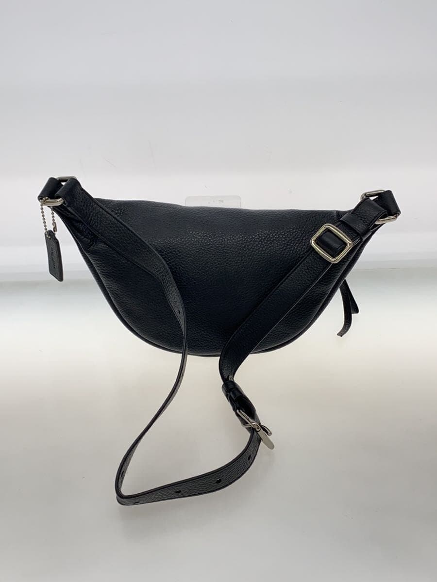 COACH Shoulder Bag Leather Black F88875 3