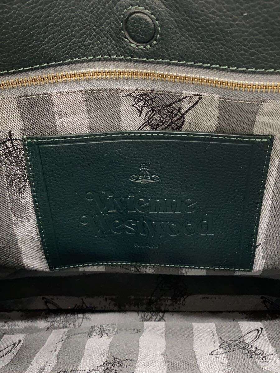 Vivienne Westwood MAN bag leather GRN plain 5