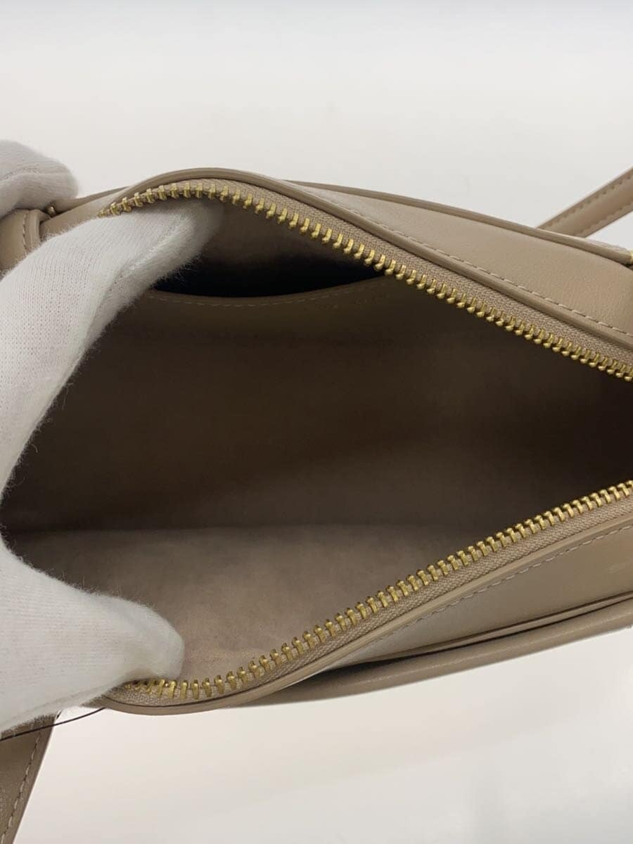 Kate Spade New York shoulder bag leather beige plain 6