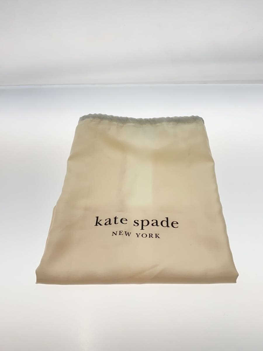 Kate Spade New York shoulder bag leather beige plain 7