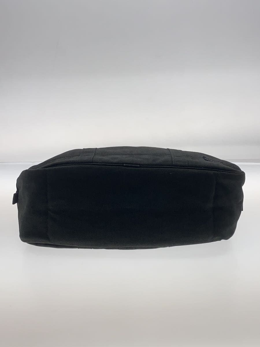 PORTER Boston Bag Canvas Black Plain 4