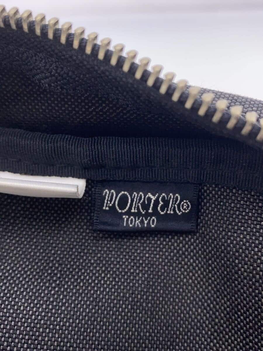 PORTER Boston Bag Canvas Black Plain 5