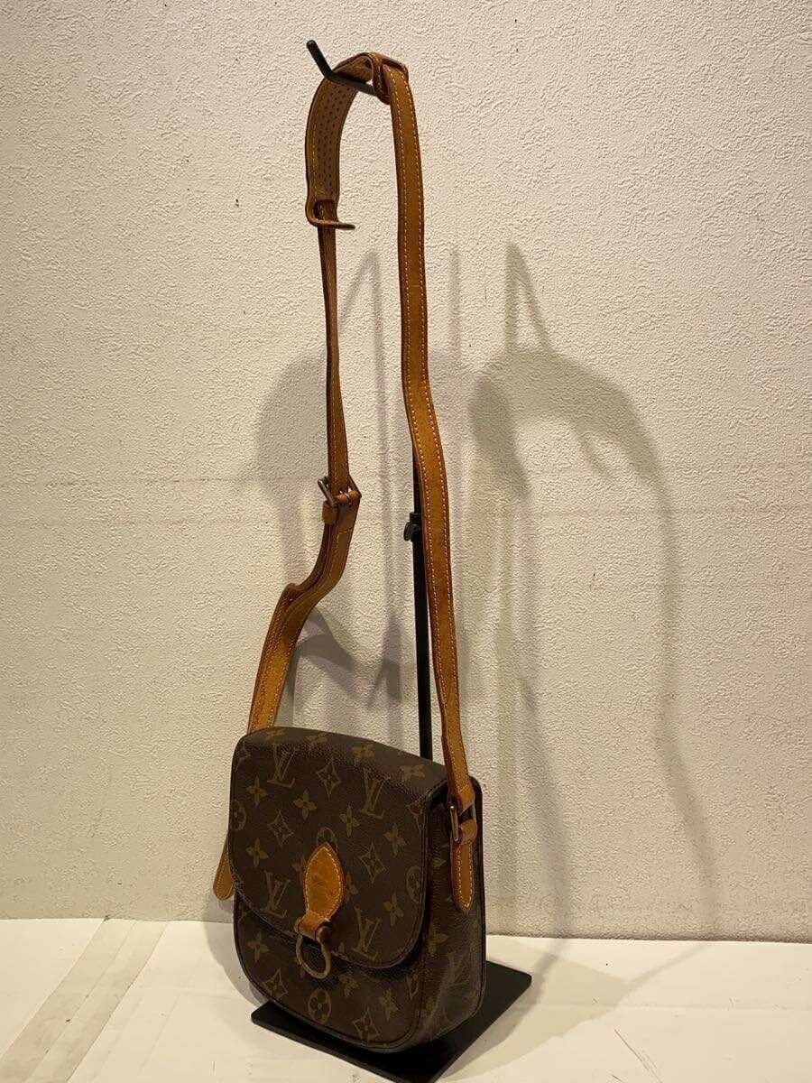 LOUIS VUITTON Sac Plat PM Monogram Canvas PVC BRW M51244 2
