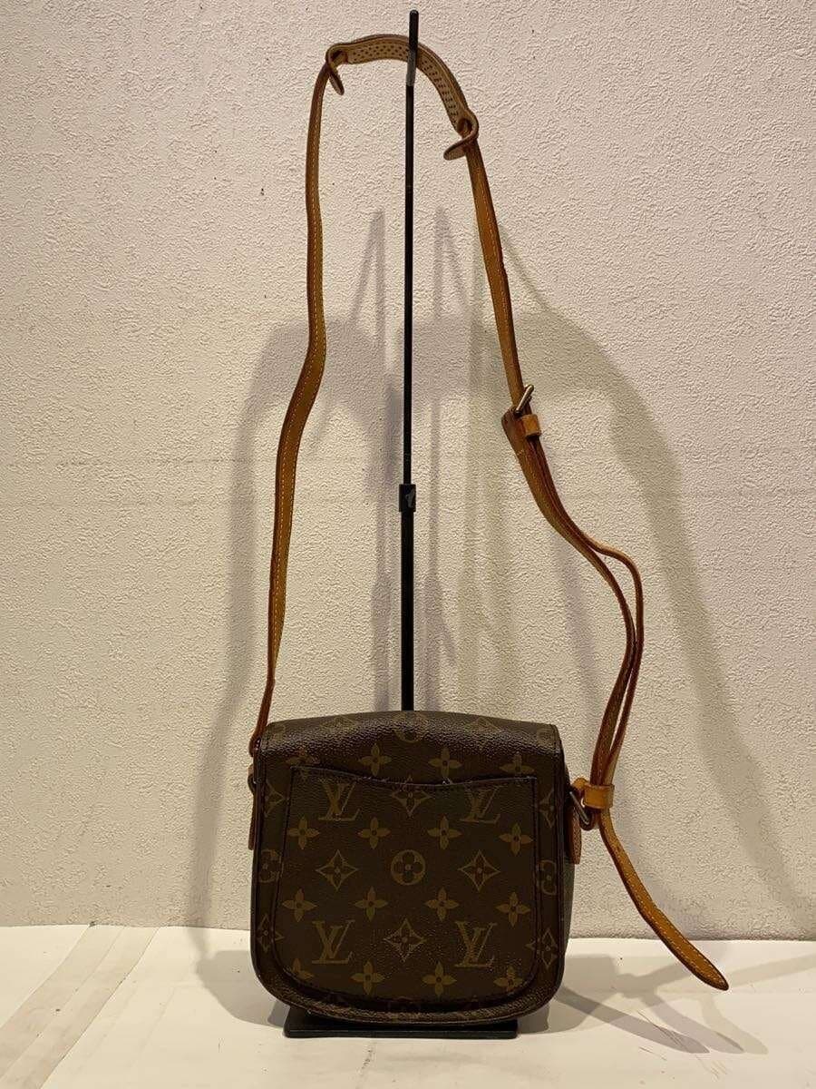 LOUIS VUITTON Sac Plat PM Monogram Canvas PVC BRW M51244 3