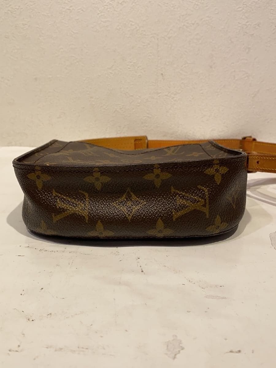 LOUIS VUITTON Sac Plat PM Monogram Canvas PVC BRW M51244 4