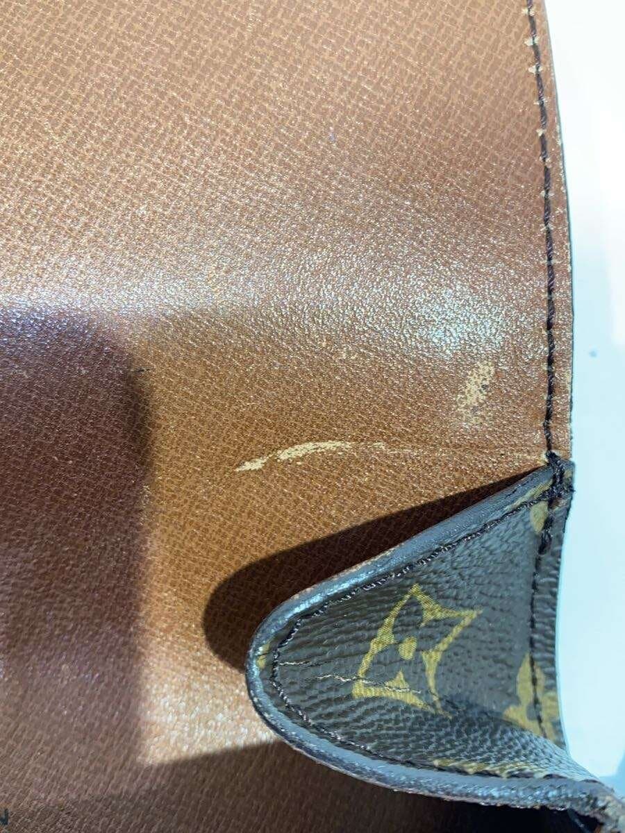 LOUIS VUITTON Sac Plat PM Monogram Canvas PVC BRW M51244 7