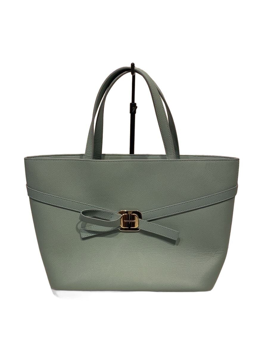Salvatore Ferragamo Vara Ribbon Shoulder Bag -- GRN