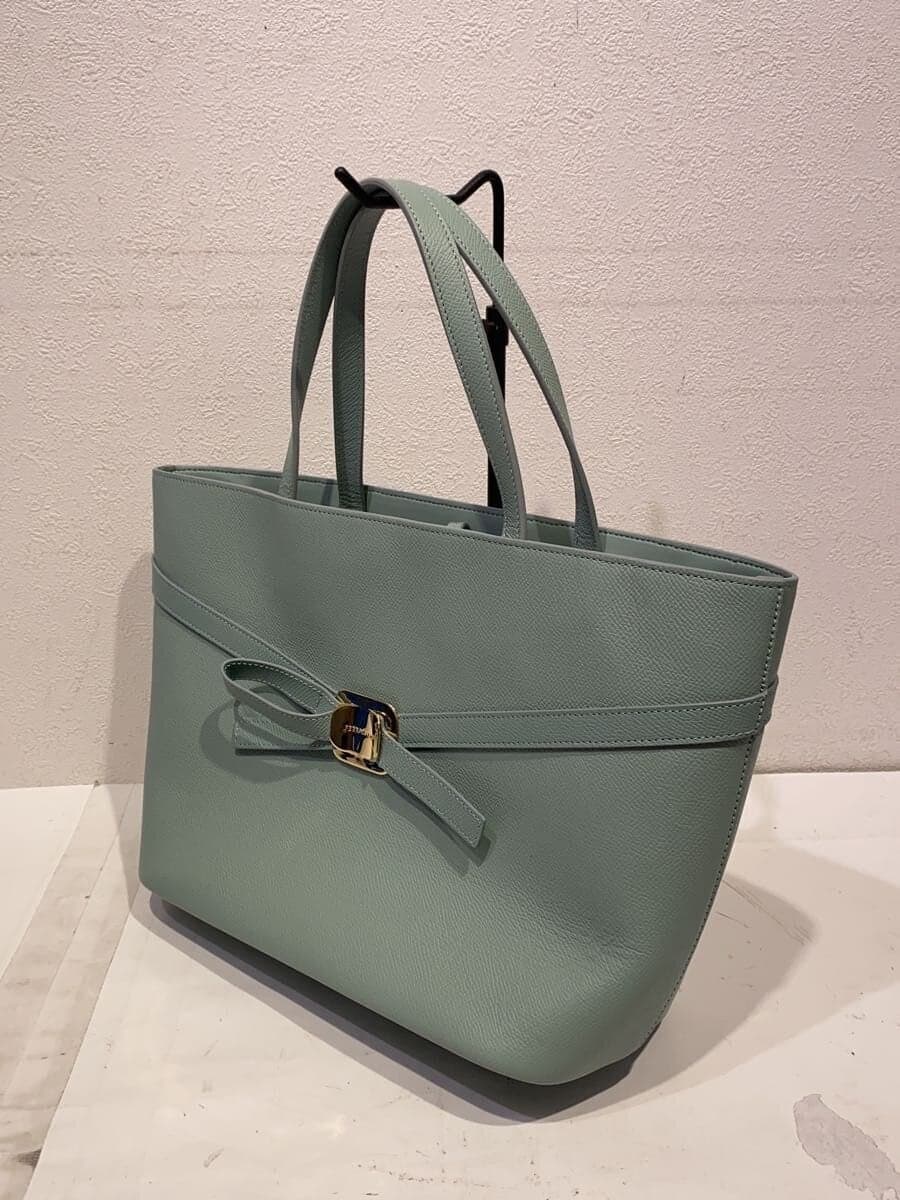 Salvatore Ferragamo Vara Ribbon Shoulder Bag -- GRN 2
