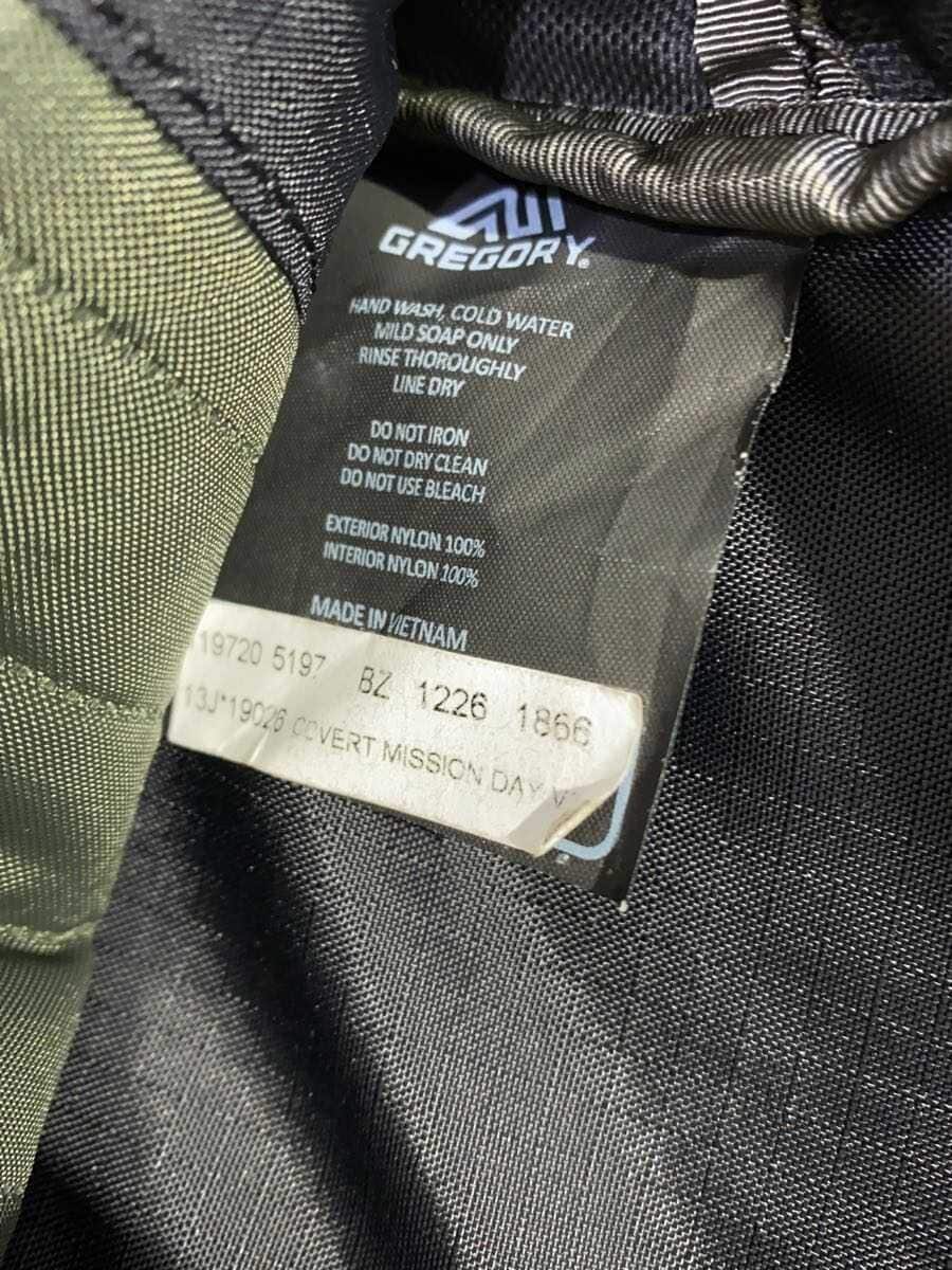 GREGORY Backpack Nylon BLK 7