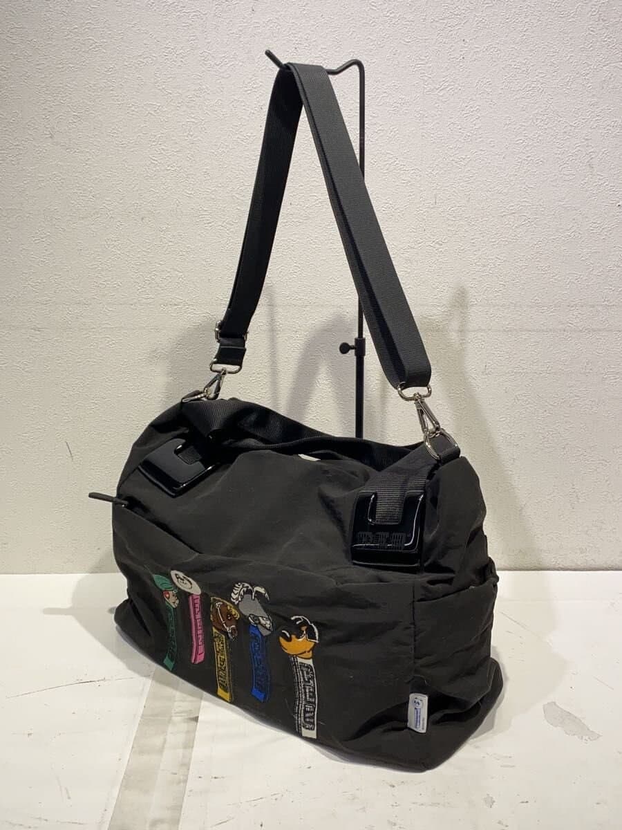 ear PAPILLONNER tote bag nylon BLK 2
