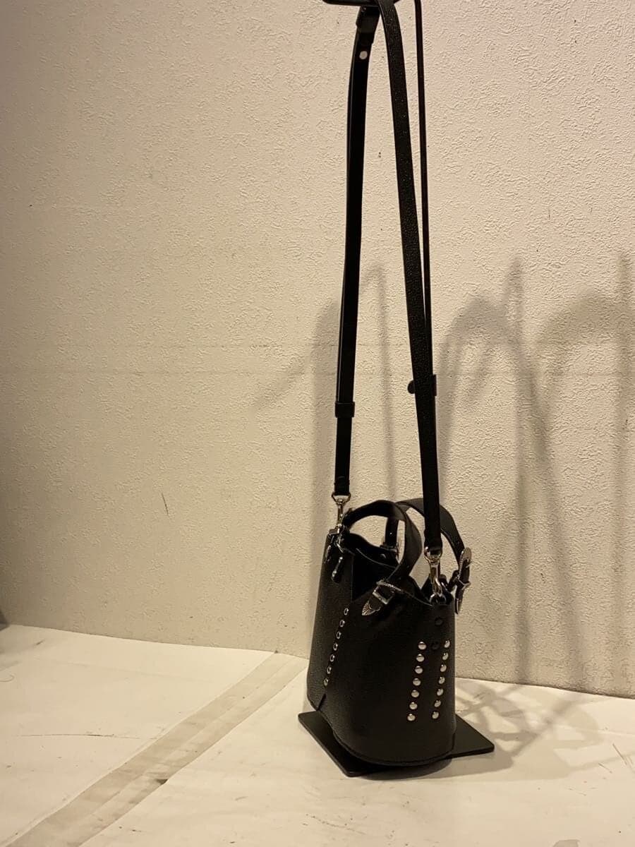 TOGA Shoulder Bag Leather BLK 2