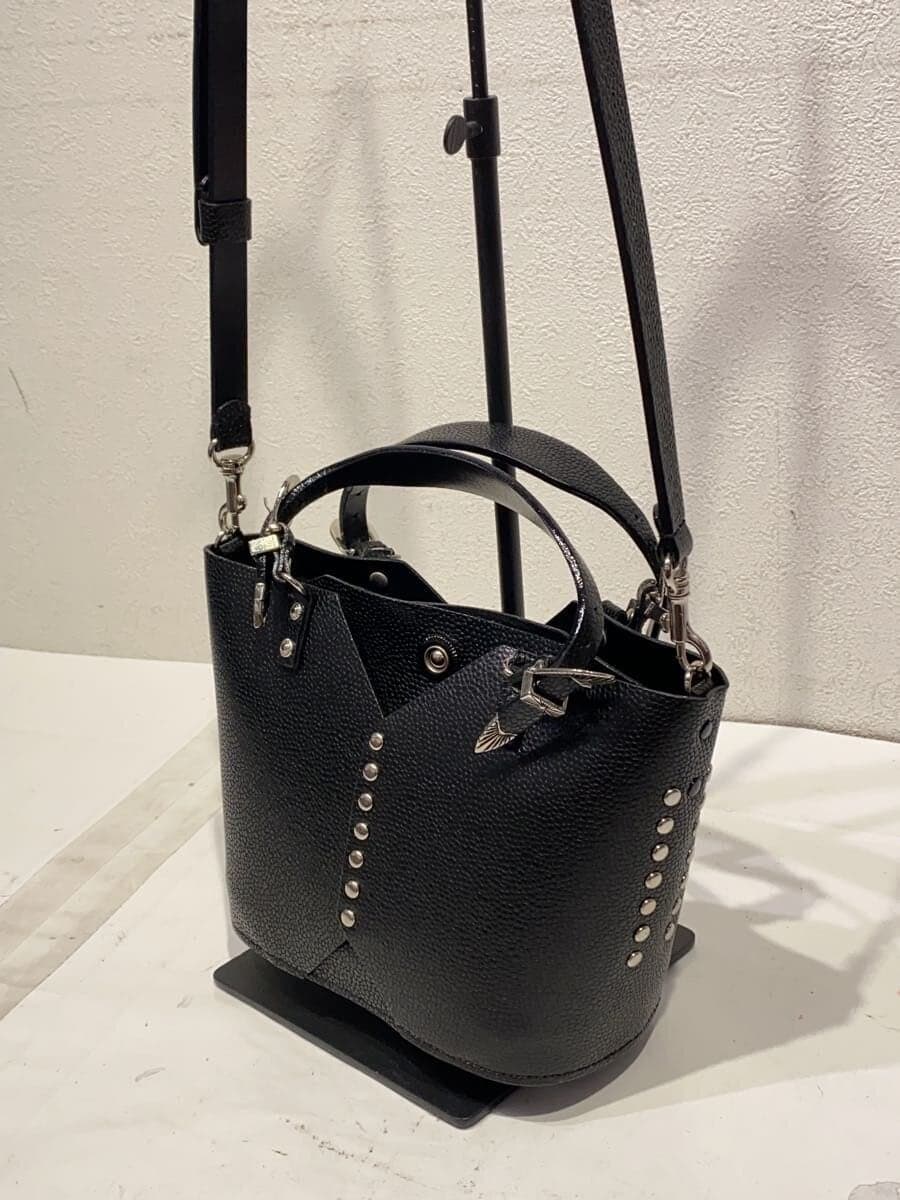 TOGA Shoulder Bag Leather BLK 3