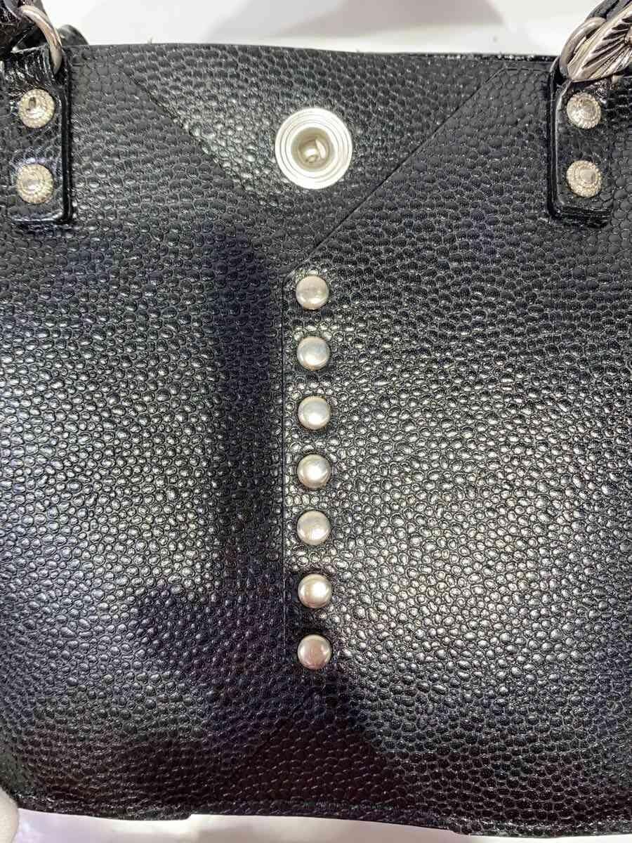 TOGA Shoulder Bag Leather BLK 9