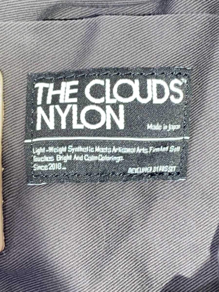 Russet round big shoulder bag shoulder bag nylon BLK 7