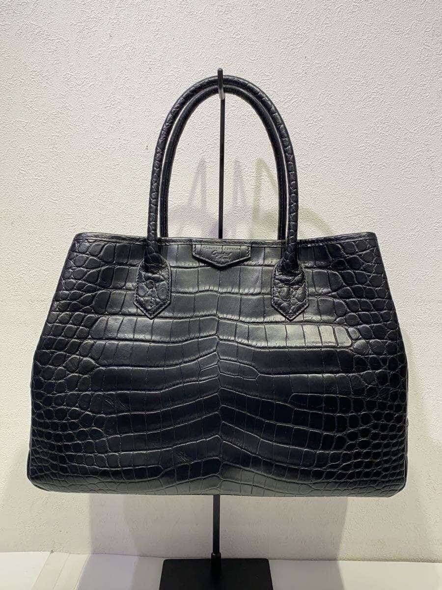 LEATHER JEWELS Handbag Leather BLK 3