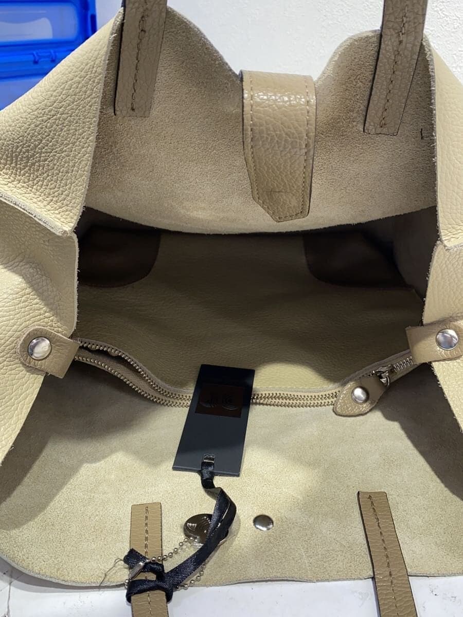 LAURA DI MAGGIO Italian-made Bag Leather CRM 6