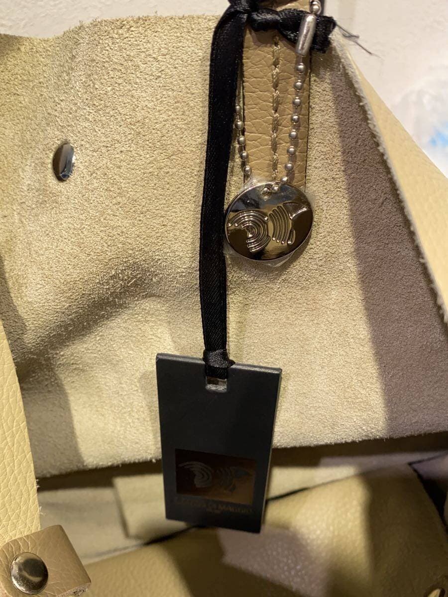 LAURA DI MAGGIO Italian-made Bag Leather CRM 7