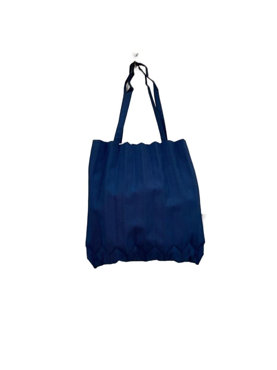 me ISSEY MIYAKE Pleats Tote Bag Polyester BLU MI11AG252