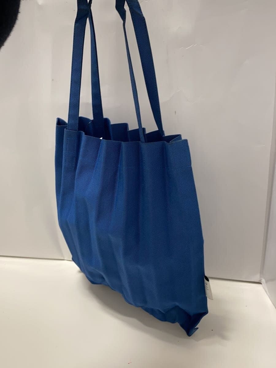 me ISSEY MIYAKE Pleats Tote Bag Polyester BLU MI11AG252 2